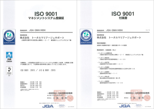 ISO9001：2015年版